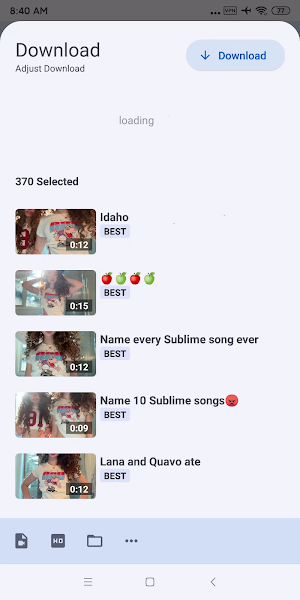 Video Downloader MP4 Download Screenshot 1