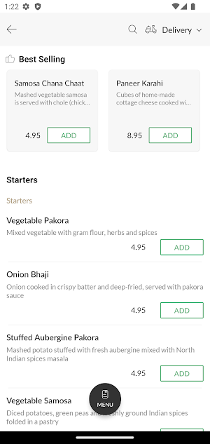 Taste Of Delhi Screenshot 2