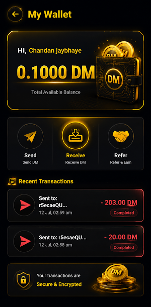 DeepMint: Mining App Screenshot 1