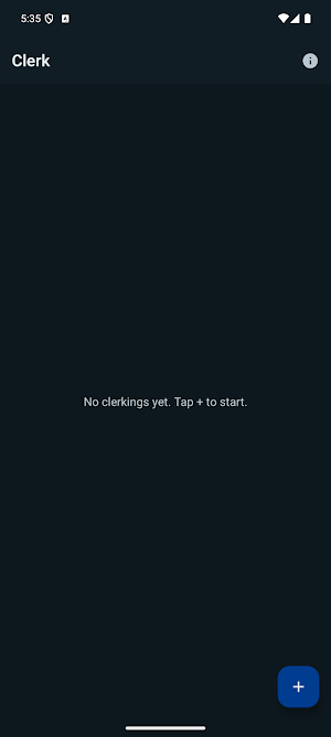 Clerk Screenshot 2