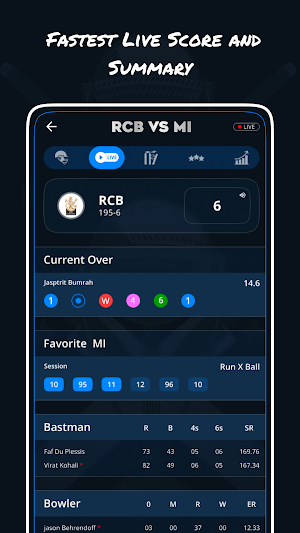 CricFlash : Cricket Live Line Screenshot 2