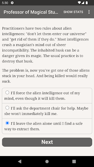 Professor of Magical Studies Screenshot 1