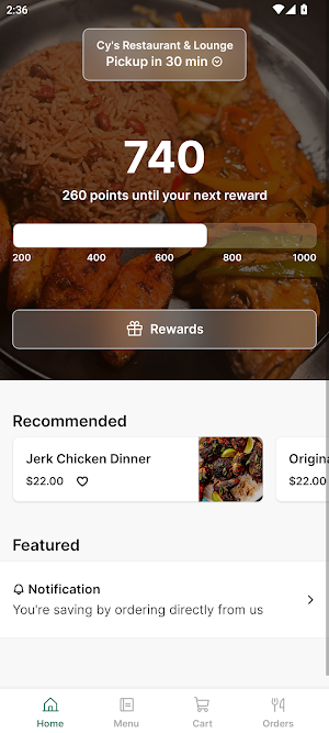 Cy's Restaurant & Lounge Screenshot 0