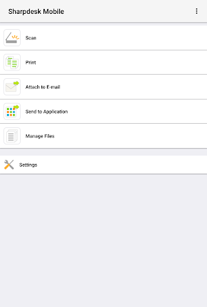Sharpdesk  Mobile Screenshot 0