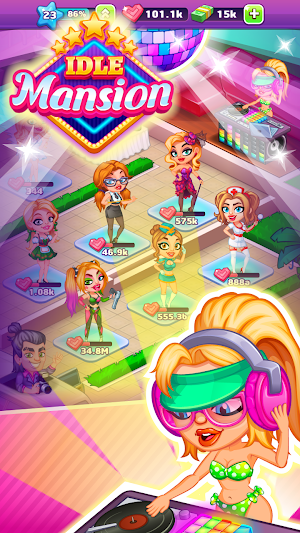 Idle Mansion: Dream Farm Simulator & Hero Clicker Screenshot 2