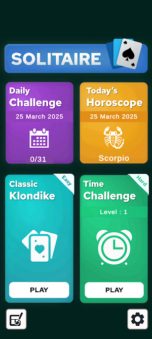 Hard Solitaire Screenshot 0