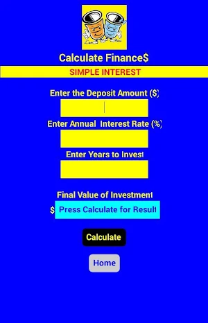 Phone Financial Calculator Screenshot 2