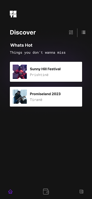 FESTTIX Screenshot 1