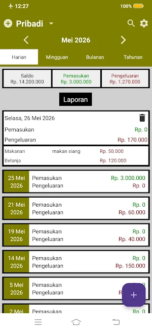 Catatan Keuangan Screenshot 0