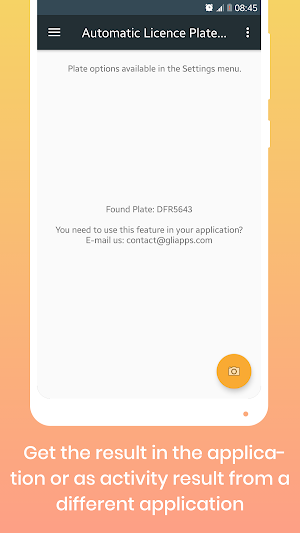 Automatic Licence Plate Recognition Feature Screenshot 2