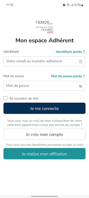 MyHémosSanté Screenshot 1