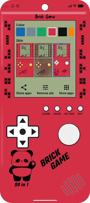 Tetrix - Brick Game Screenshot 2