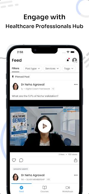 Healthcare Professionals Hub Screenshot 1