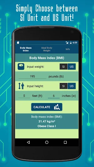 BMI Calculator App: Body Mass Index & Ideal Body Screenshot 3