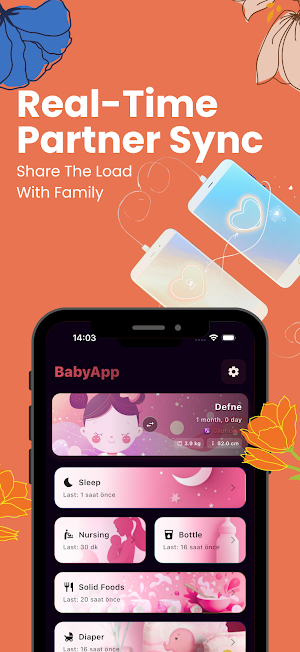 Baby Tracker & Care - BabyApp Screenshot 2