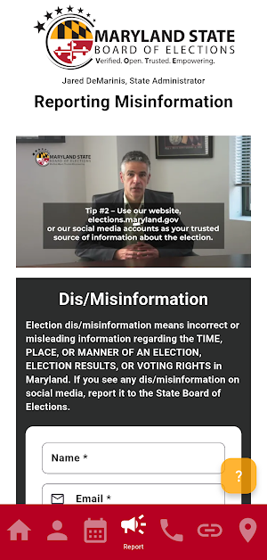 Go Vote MD Screenshot 3