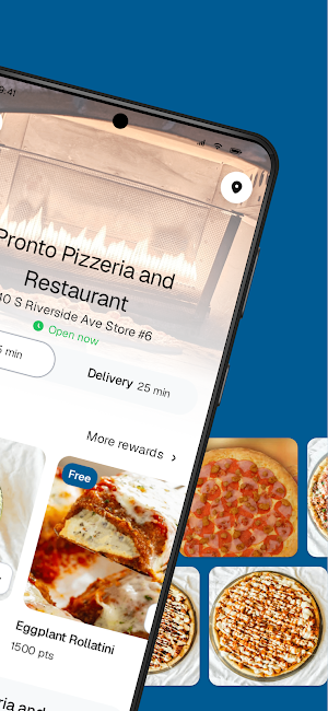 Pronto Pizzeria and Restaurant Screenshot 1
