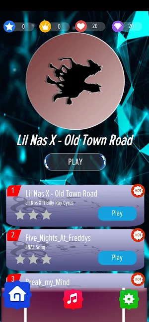 Lil Nas X : Old Town Road Piano Tiles Screenshot 0
