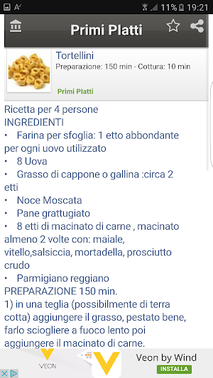 Ricette della Nonna Screenshot 2