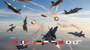 Jet Fighter Air Combat War Screenshot 0