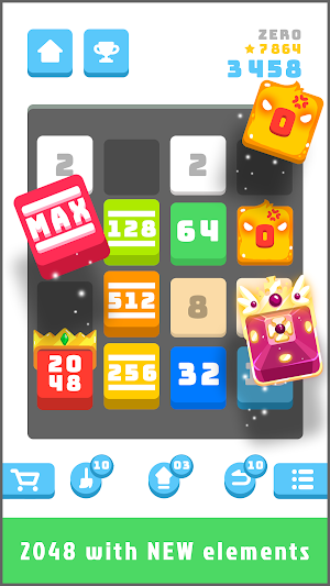 2048 Daily Challenges - Best pastime & brain game Screenshot 0