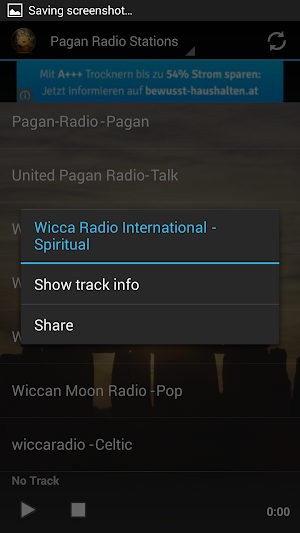 Pagan Radio Stations Screenshot 2