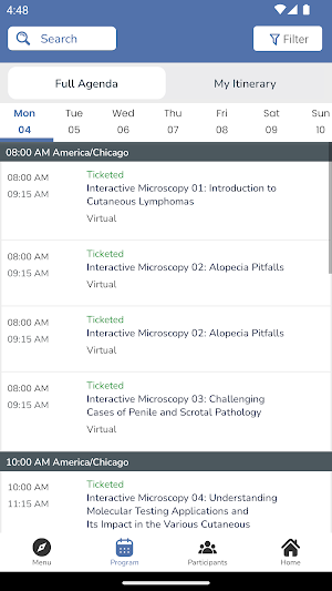 ASDP 61st Annual Meeting Screenshot 2
