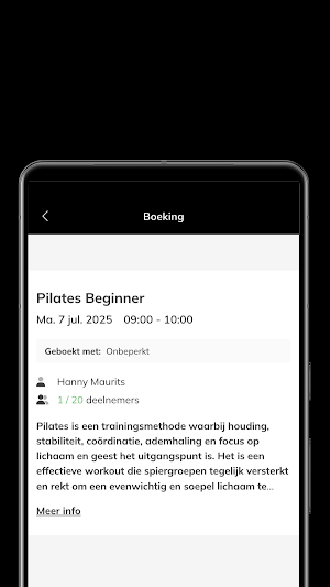 Groei 24 Gym Screenshot 2