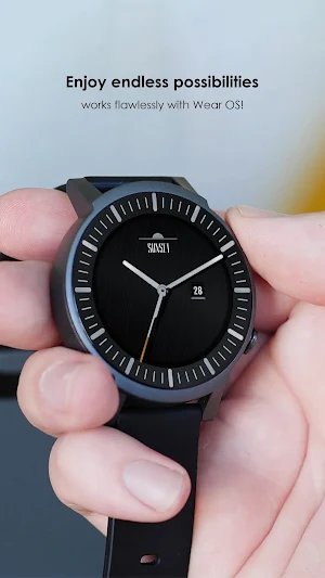 Neon Analog Watch Face Screenshot 3