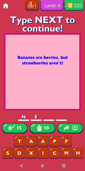 Fun Facts App English Screenshot 0