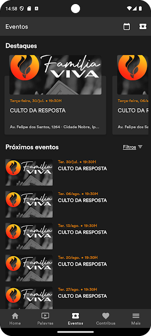 Família Viva Ipatinga MG Screenshot 2