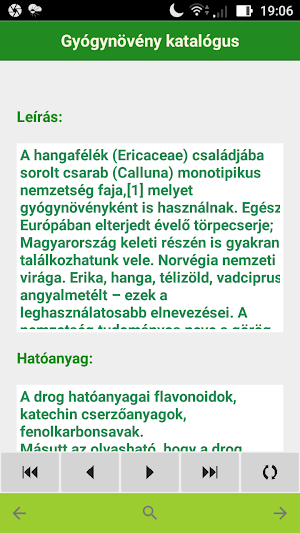 Gyógynövény katalógus - Herbárium Screenshot 3