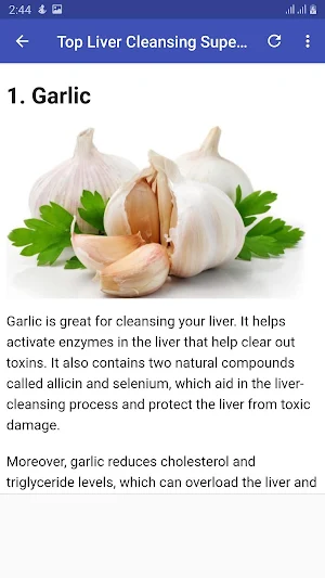 Top Liver Cleansing Superfoods Screenshot 2