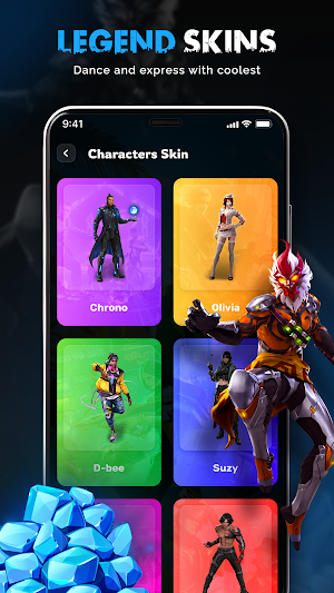 FFF Skin Tool, Get Diamond Screenshot 1
