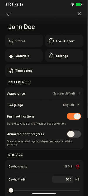 Formlabs Mobile Screenshot 3