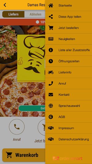 Damas Restaurant HNA Screenshot 2