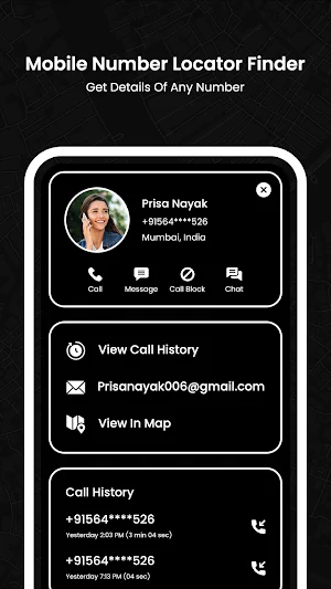Mobile Number Locator Finder Screenshot 1