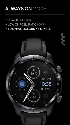 Awf Sportive - watch face screenshot 4