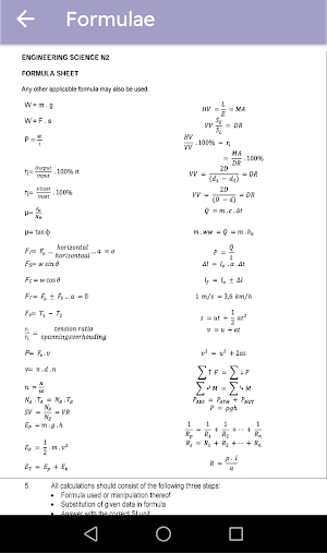 Tvet N2 Engineering Science Screenshot 2