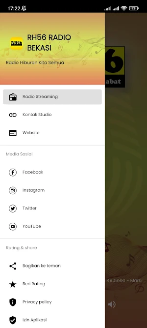 RH56 Radio Bekasi Screenshot 2