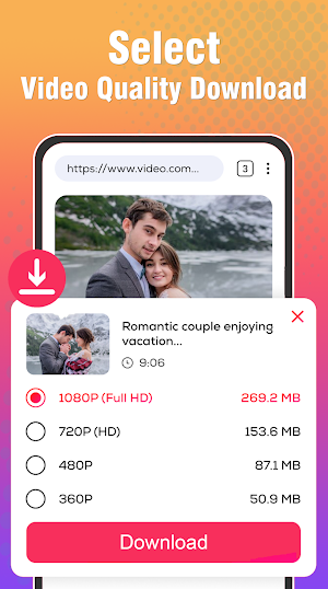 Video downloader - hd videos Screenshot 1