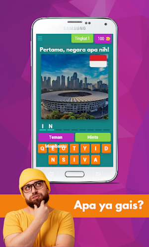 Tebak Negara dan Ibu Kota Screenshot 1