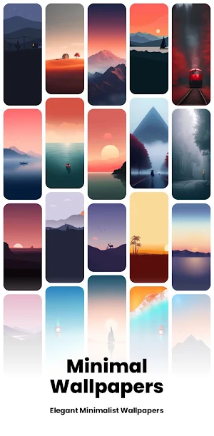Minimal Wallpapers Screenshot 0