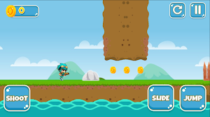 Boy Soldier Shooter and Jetpac Screenshot 2