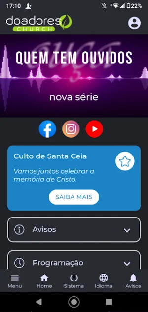 Igreja Doadores de Vida Screenshot 0