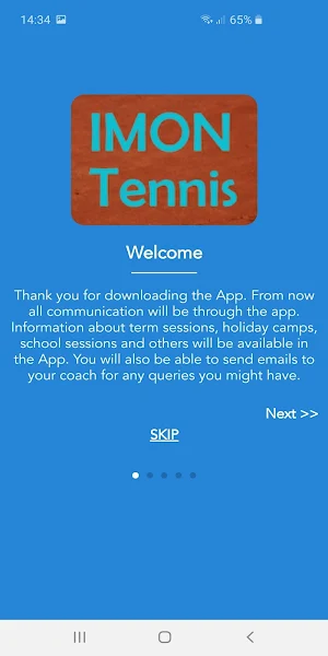 IMON Tennis Screenshot 1