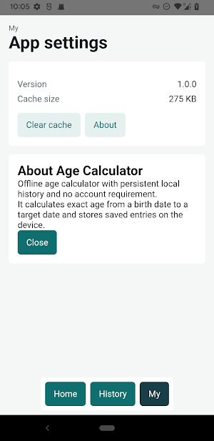 Age Calculator Screenshot 3