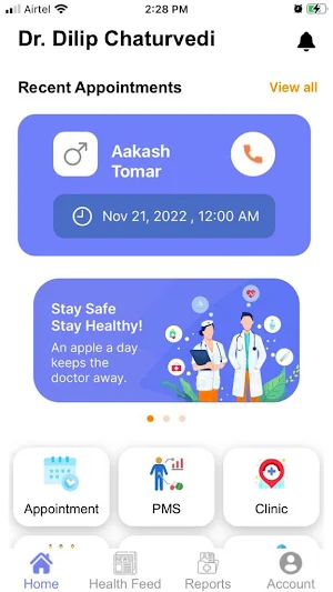 Doctors App, EHR, EMR, Dr App Screenshot 2