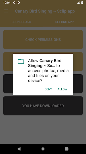 Canary Bird Singing ~ Sclip.app Screenshot 1