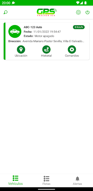 GPS Tracker ICA Screenshot 1